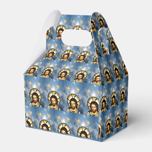 Gable Favor Box Jesus Bedankdoosjes (Achterkant)