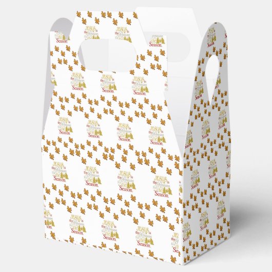 Gable Favor Box Kerstmis Bedankdoosjes (Geopend)