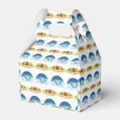 Gable Favor Box Kerstmis Bedankdoosjes (Achterkant)