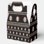 Gable Favor Box Snowman Bedankdoosjes (Geopend)