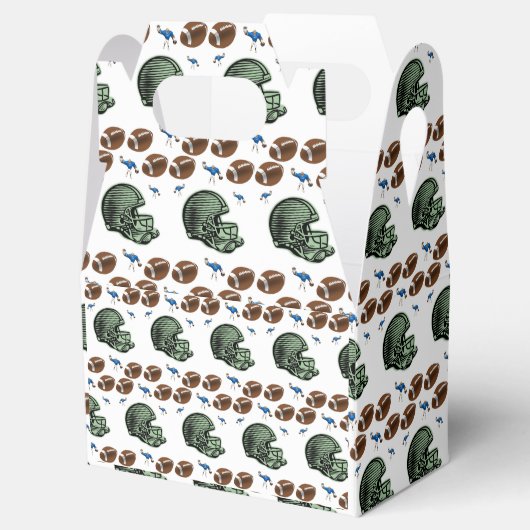 Gable Favor Box Sports Bedankdoosjes (Geopend)