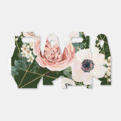 Gable Paper Favor Box Geometrische Tuin Roos Hunte Bedankdoosjes (Uitgevouwen)