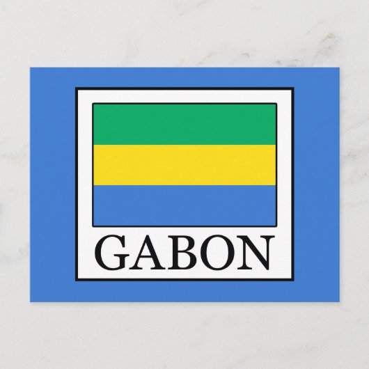 Gabon Briefkaart (Voorkant)
