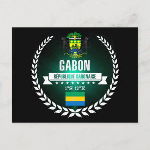 Gabon Briefkaart