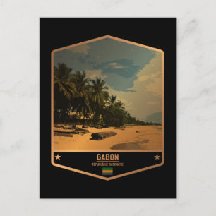 Gabon Briefkaart