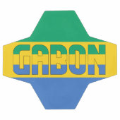 Gabon Drapeau adorable patriotique (Plat)