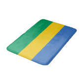 Gabon Flag Badmat (Gekanteld)