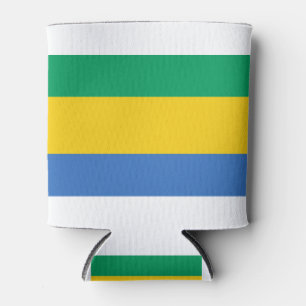 Gabon Flag Blikjeskoeler