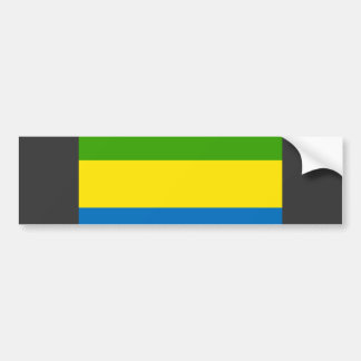 Gabon Flag Bumpersticker