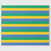 Gabon Flag Cadeaupapier (Vlak)