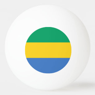 Gabon Flag Pingpongballen