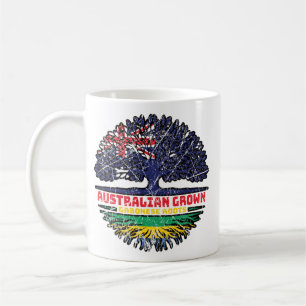 Gabon Gabonese Australiër Australië - boomstammen Koffiemok