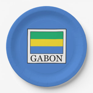 Gabon Papieren Bordje