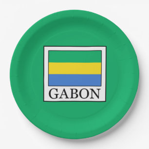 Gabon Papieren Bordje