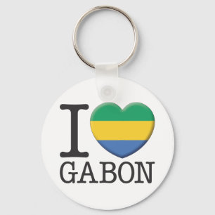 Gabon Sleutelhanger
