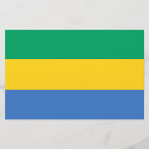Gabonese vlag (Gabon) Briefpapier