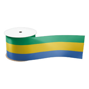 Gabonese vlag (Gabon) Lint