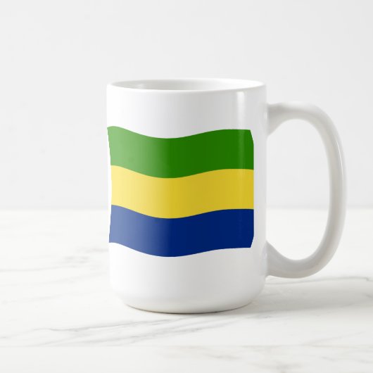 Gabonese vlag mok (Rechts)