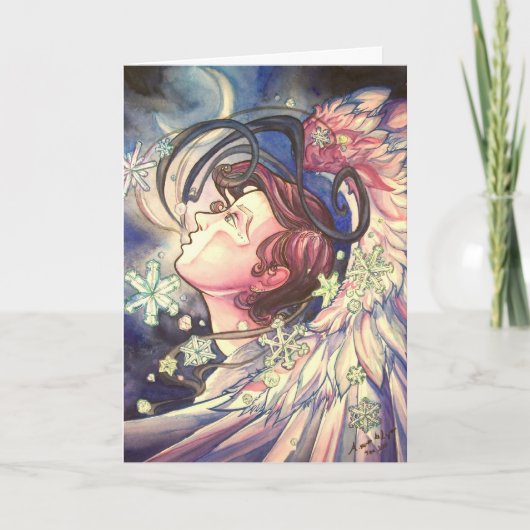 Gabriel Closeup-wenskaart Kaart (Voorkant)