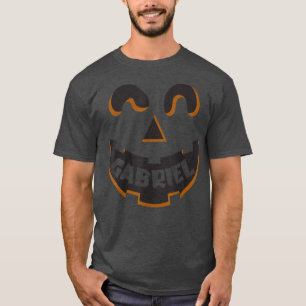 Gabriel Jack O Lantern Pumpkin Kinder Custom Halow T-shirt