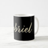 Gabriel Name whitegold Tasse Teetasse (Devant droit)