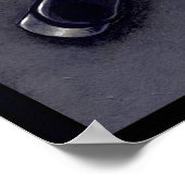 Gabriella Gothique Bleu crâne Ange Poster (Coin)