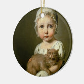 Gabrielle Arnault (1811-72) 1813 (olie op canvas) Keramisch Ornament (Links)