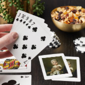 Gabrielle Arnault (1811-72) 1813 (olie op canvas) Speelkaarten (Insitu)