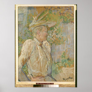 Gabrielle de Dancer, 1890 Poster