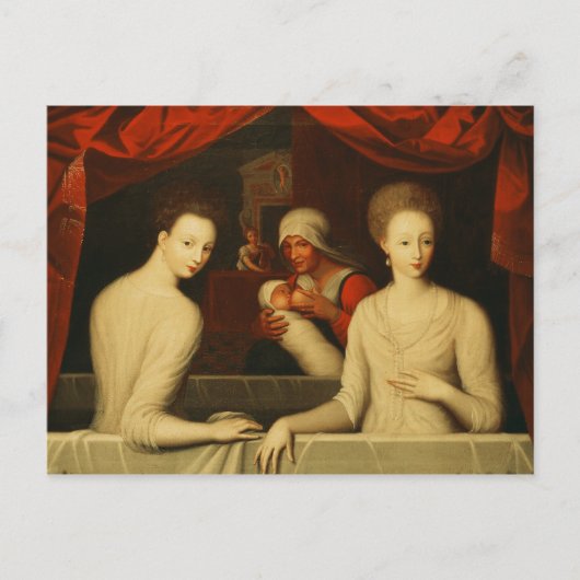 Gabrielle d'Estrees en haar zus Briefkaart (Voorkant)