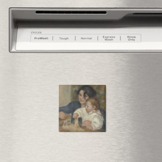 Gabrielle en Jean van Pierre-Auguste Renoir Magneet (Insitu (Vaatwasser))