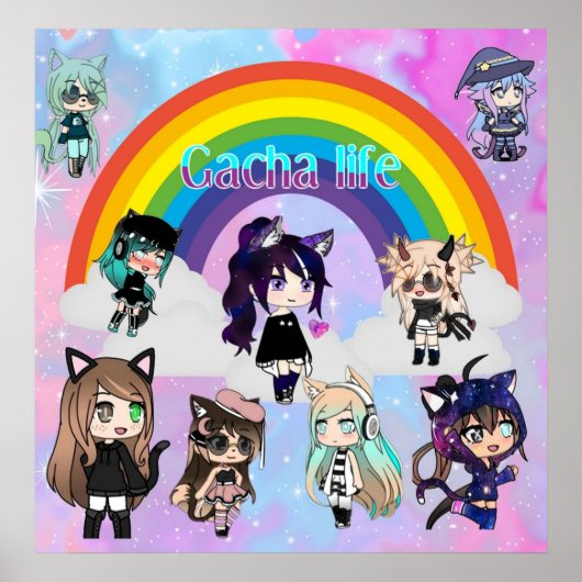 gacha life animpack poster (Voorkant)