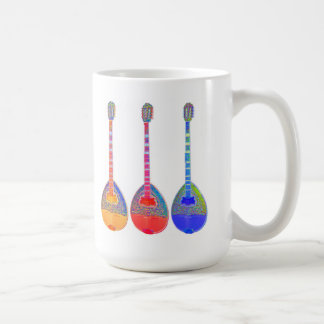 GAD...ZOUKS! Kleurrijke bouzoukis! Koffiemok