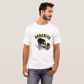 Gadariya Skull Graphic Hindi Typografie T-shirt (Voorkant volledig)