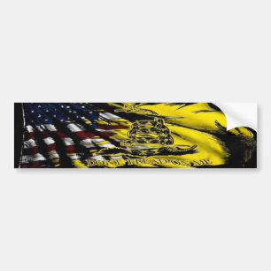 gaddenvlag - vrijheid of dood bumpersticker