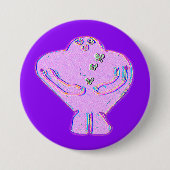 Gadol de Golem Ronde Button 7,6 Cm (Voorkant)
