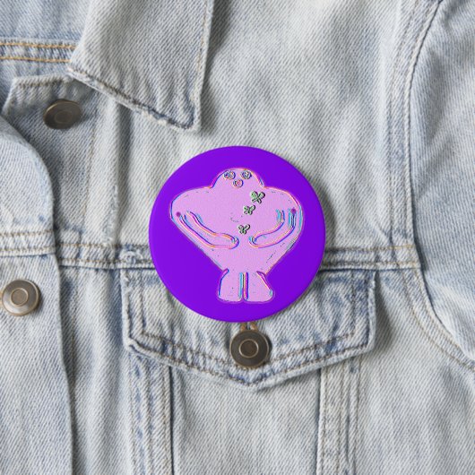 Gadol de Golem Ronde Button 7,6 Cm (In situ)