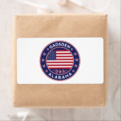 Gadsden, Alabama Etiket (Insitu)