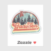 Gadsden, Alabama Sticker (Vel)