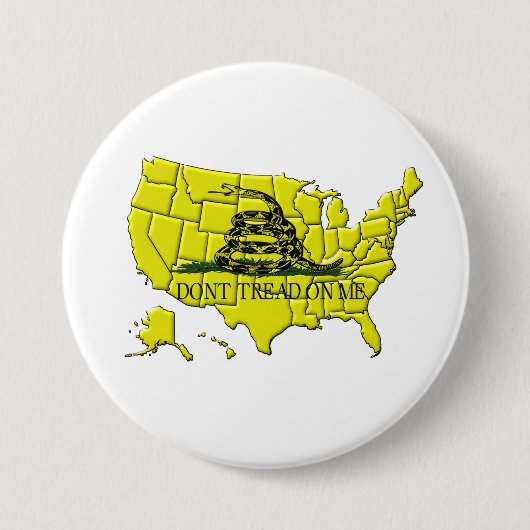 Gadsden America Button (Voorkant)