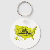 Gadsden America Sleutelhanger (Voorkant)