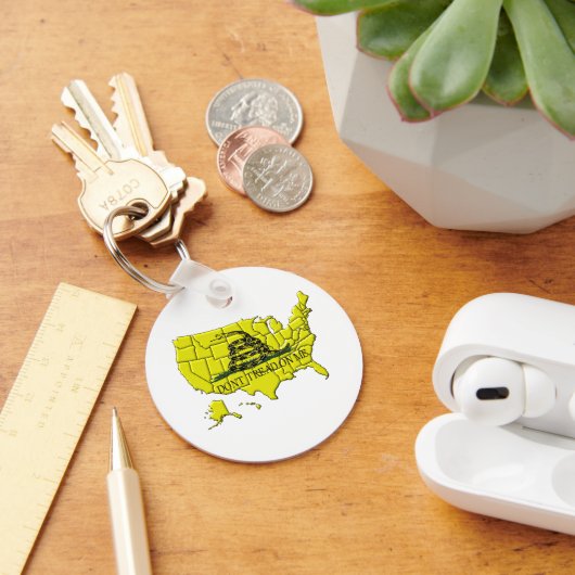 Gadsden America Sleutelhanger (Bureau)