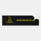 Gadsden flag Bumpersticker (Voorkant)