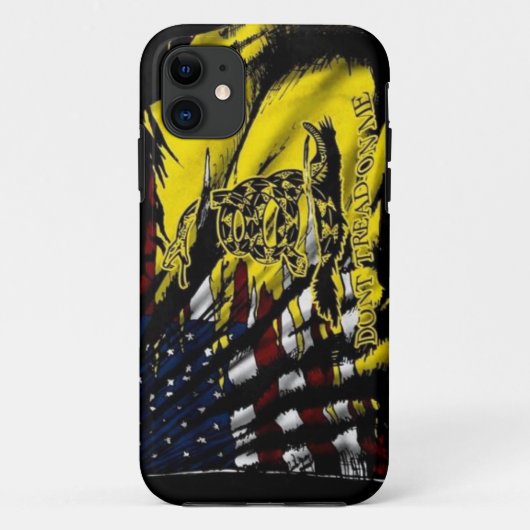 Gadsden Flag iPhone Case (Achterkant)