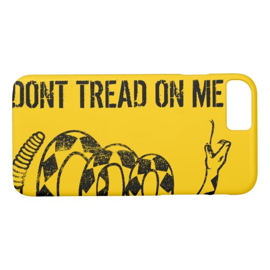 Gadsden Flag iPhone Case (Achterkant (Horizontaal))