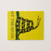 Gadsden Flag - Niet tegen mij lopen Legpuzzel (Horizontaal)