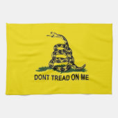 Gadsden Flag Theedoek (Horizontaal)