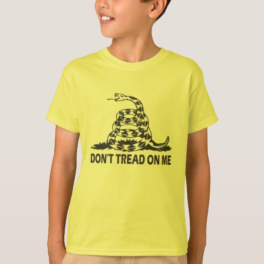 Gadsden Kind Shirt - Tread niet op mij Snake (Voorkant)