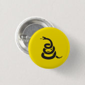 Gadsden (modern) ronde button 3,2 cm (Voorkant /achterkant)