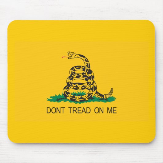 Gadsden Mousepad Muismat (Voorkant)